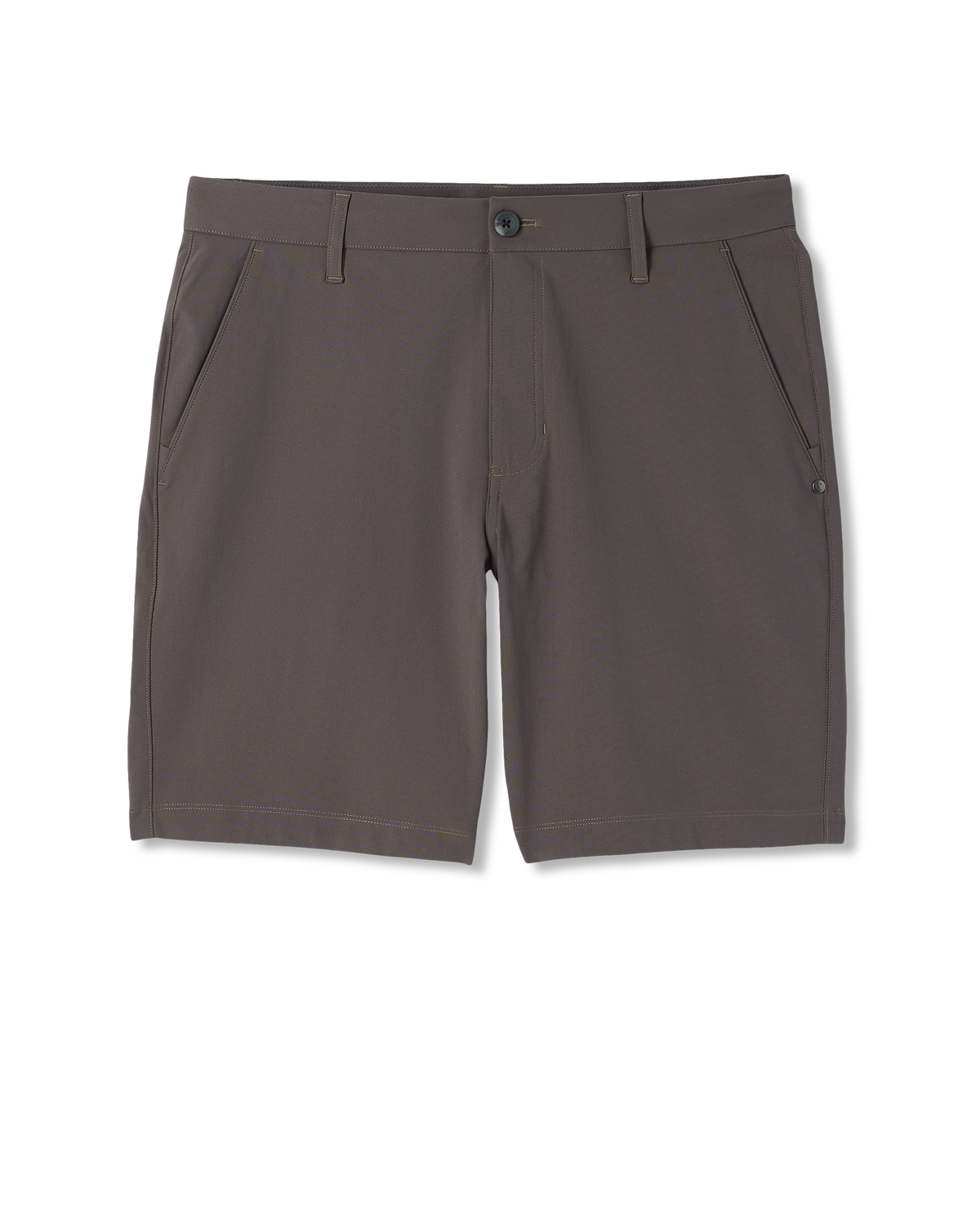 Meta Short 8" Men's Warm Grey Classic Chino Shorts - Vuori