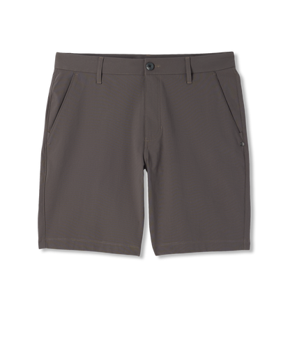 Meta Short 8" Men's Warm Grey Classic Chino Shorts - Vuori