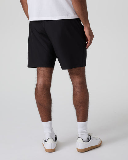 Banks Session Short 7" Black - Vuori