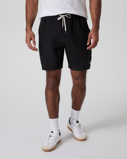 Banks Session Short 7" Black - Vuori