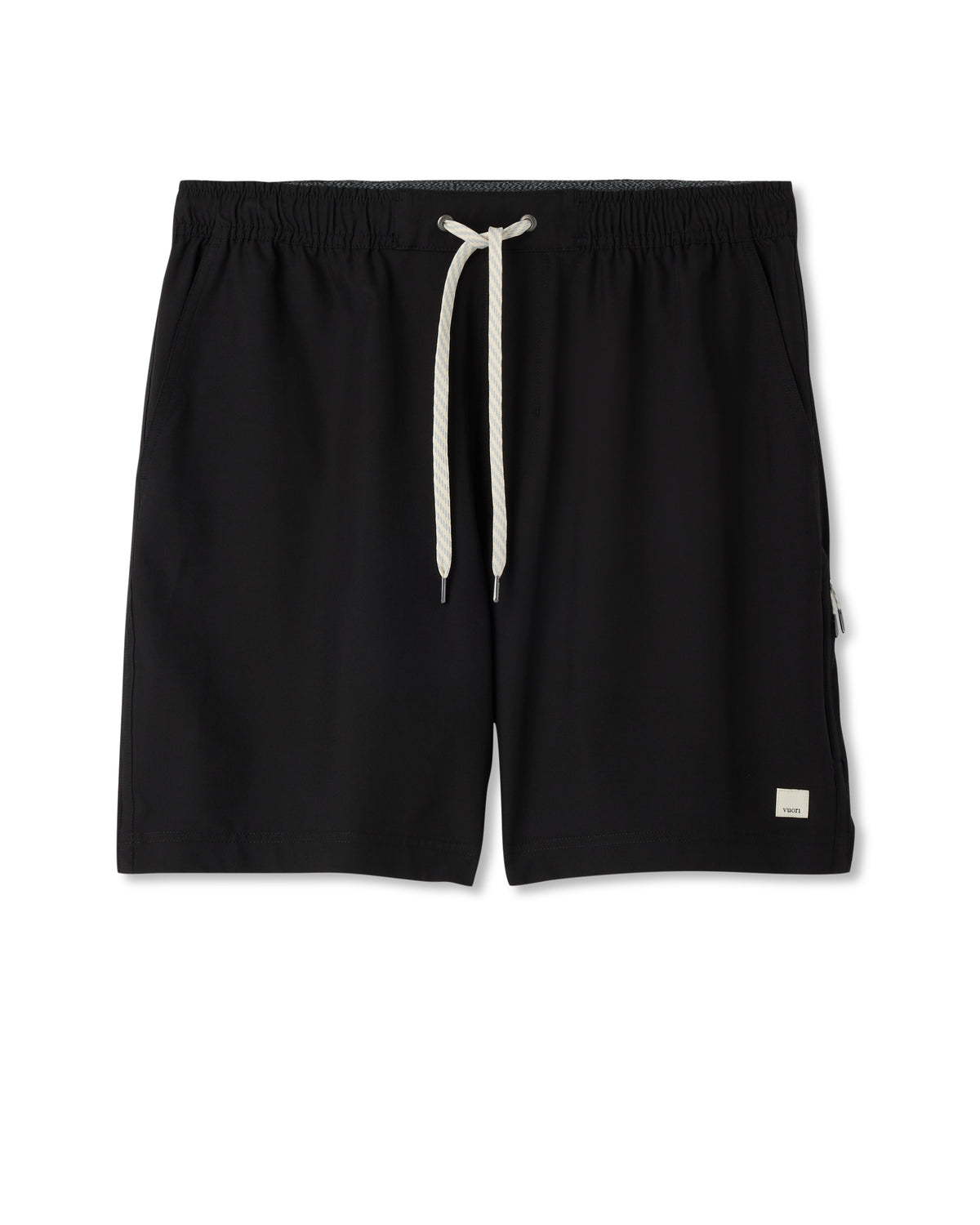 Banks Session Short 7" Black - Vuori
