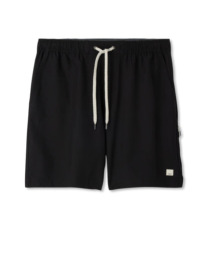 Banks Session Short 7" Black - Vuori