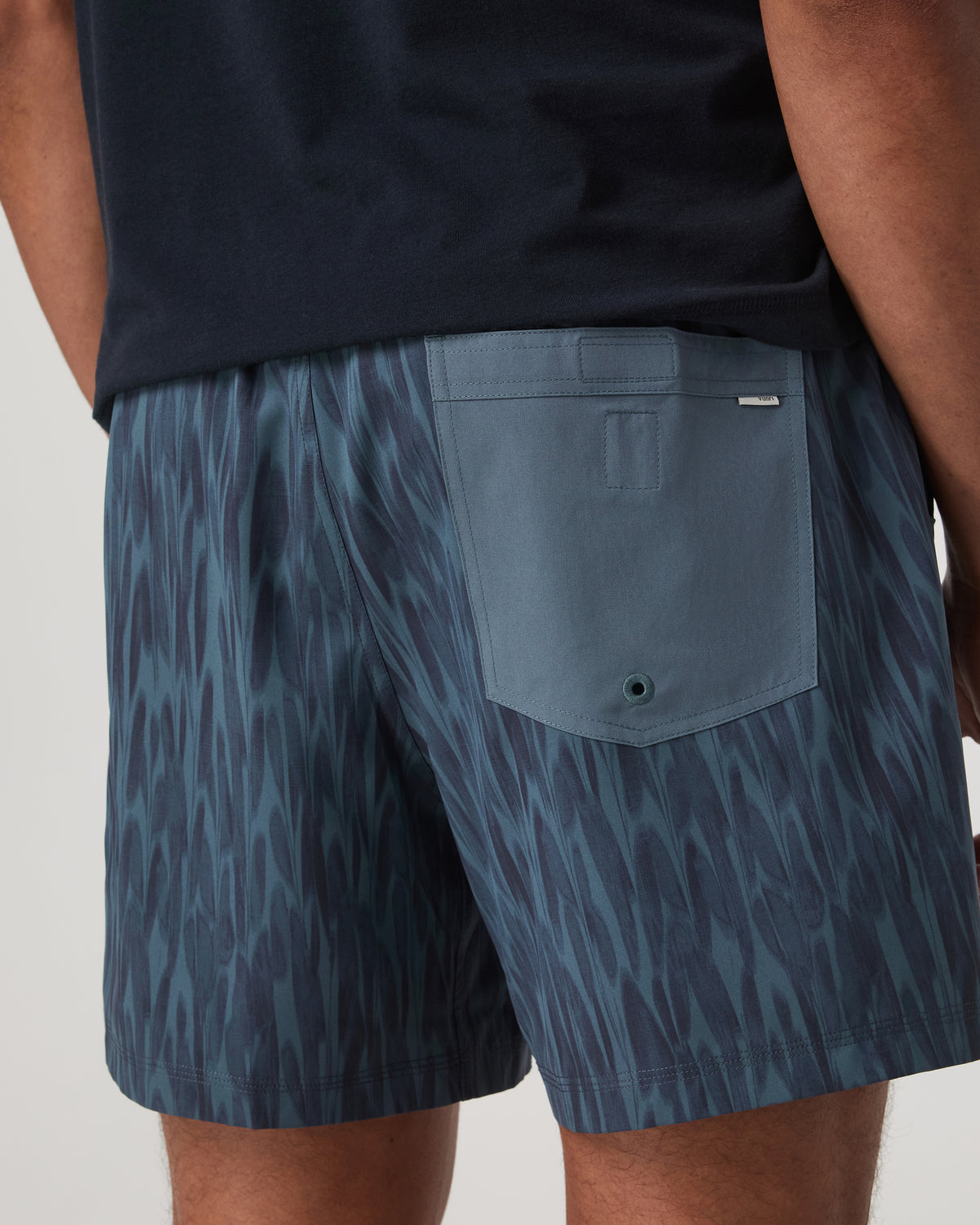 Kore Short Lined 5" Men's Blue Sea Pampas Fit Shorts - Vuori