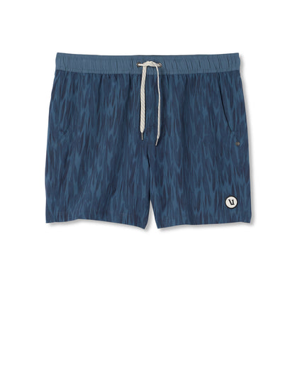 Kore Short Lined 5" Men's Blue Sea Pampas Fit Shorts - Vuori