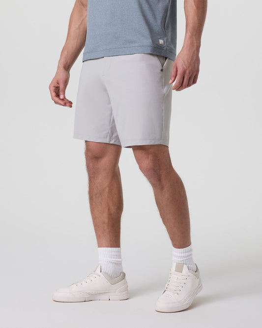 Fleet Chino Short 8" Men's Fog Shorts - Vuori