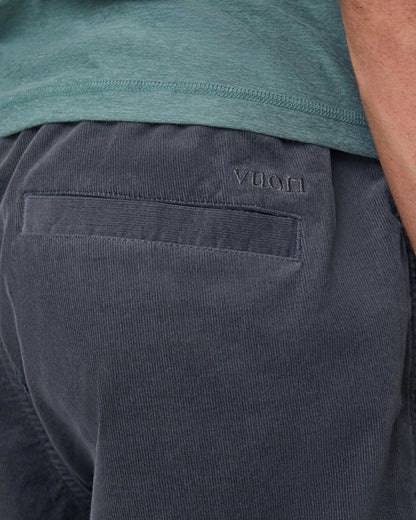 Optimist Elastic Waist Short 8" Men's Charcoal Shorts - Vuori