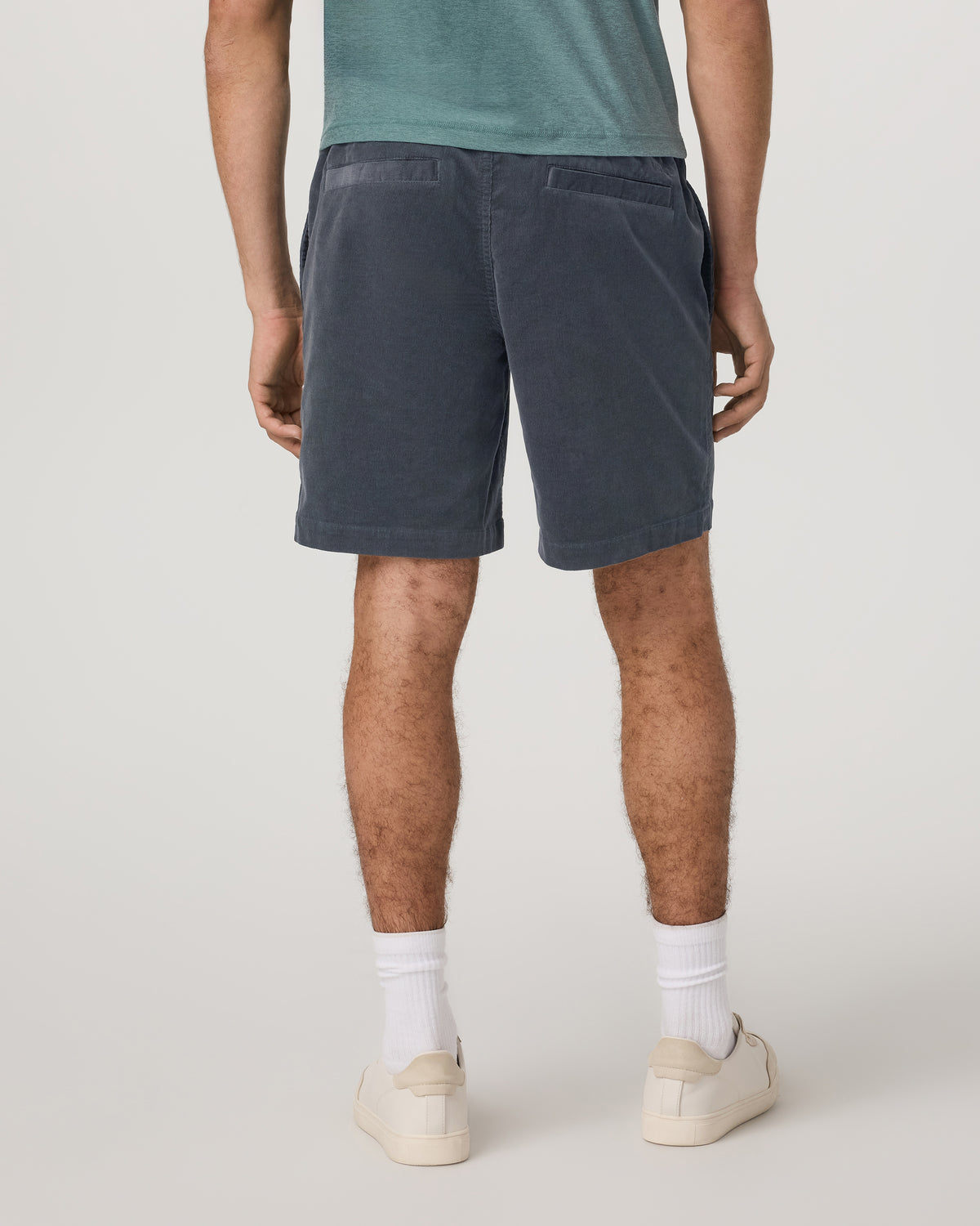 Optimist Elastic Waist Short 8" Men's Charcoal Shorts - Vuori
