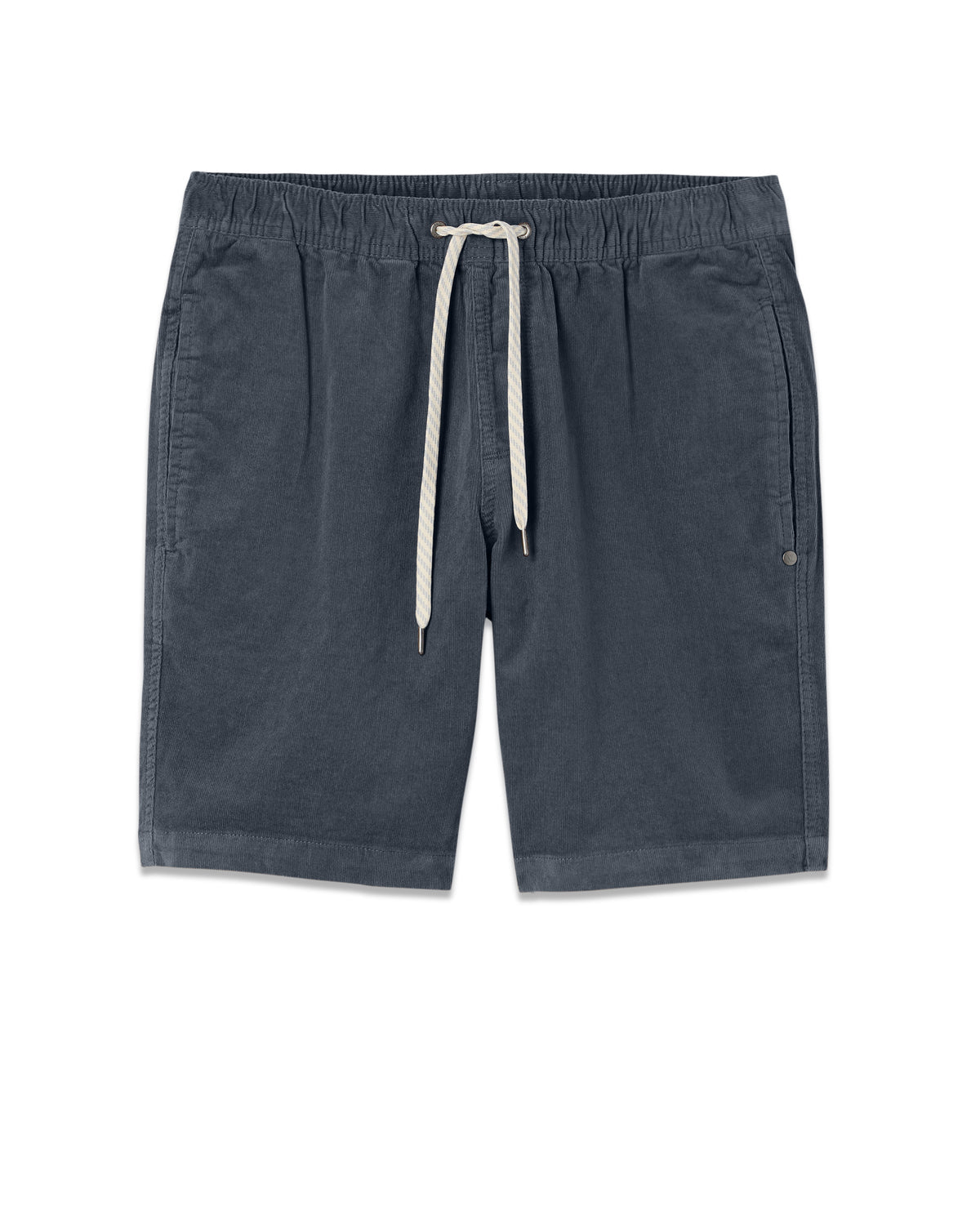 Optimist Elastic Waist Short 8" Men's Charcoal Shorts - Vuori