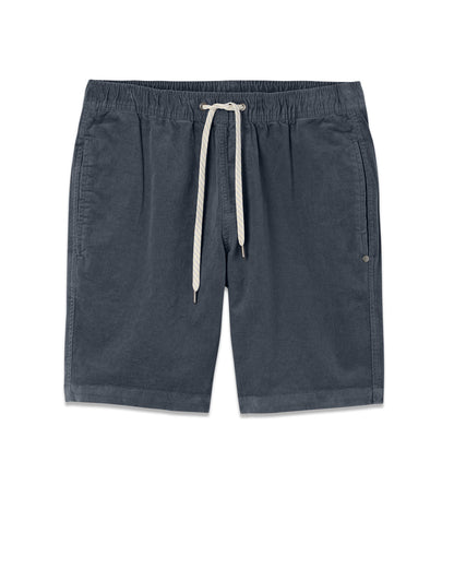 Optimist Elastic Waist Short 8" Men's Charcoal Shorts - Vuori