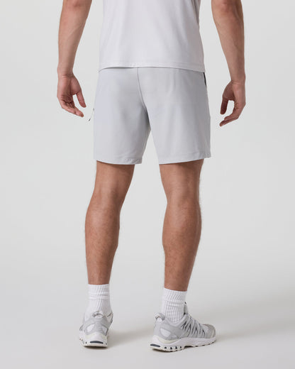 Fleet Sport Short Unlined Classic Fit 7" Sky Grey - Vuori