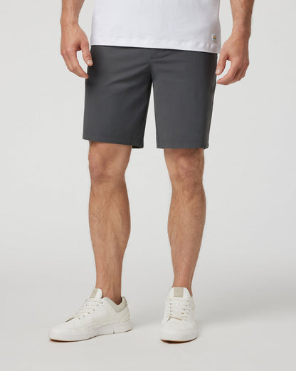 Fleet Chino Short 8" Men's Charcoal Shorts - Vuori