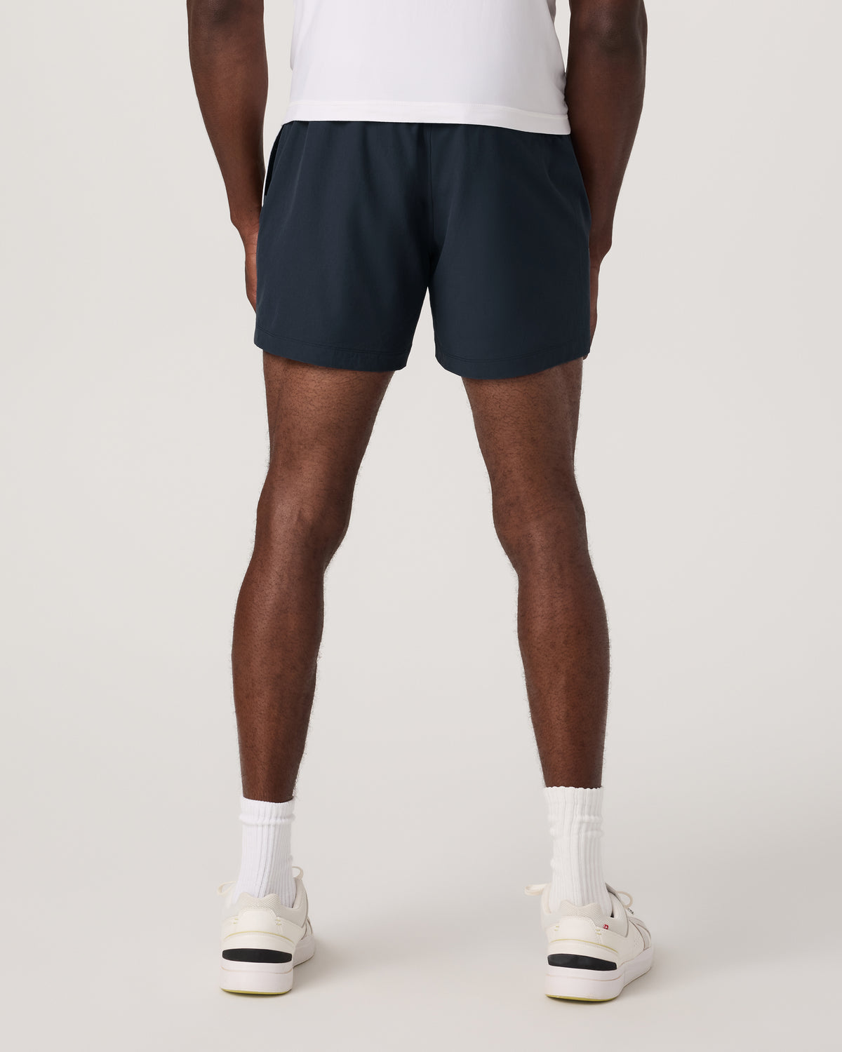 Crosscourt Short Unlined 5" Men's Navy Tennis Shorts - Vuori