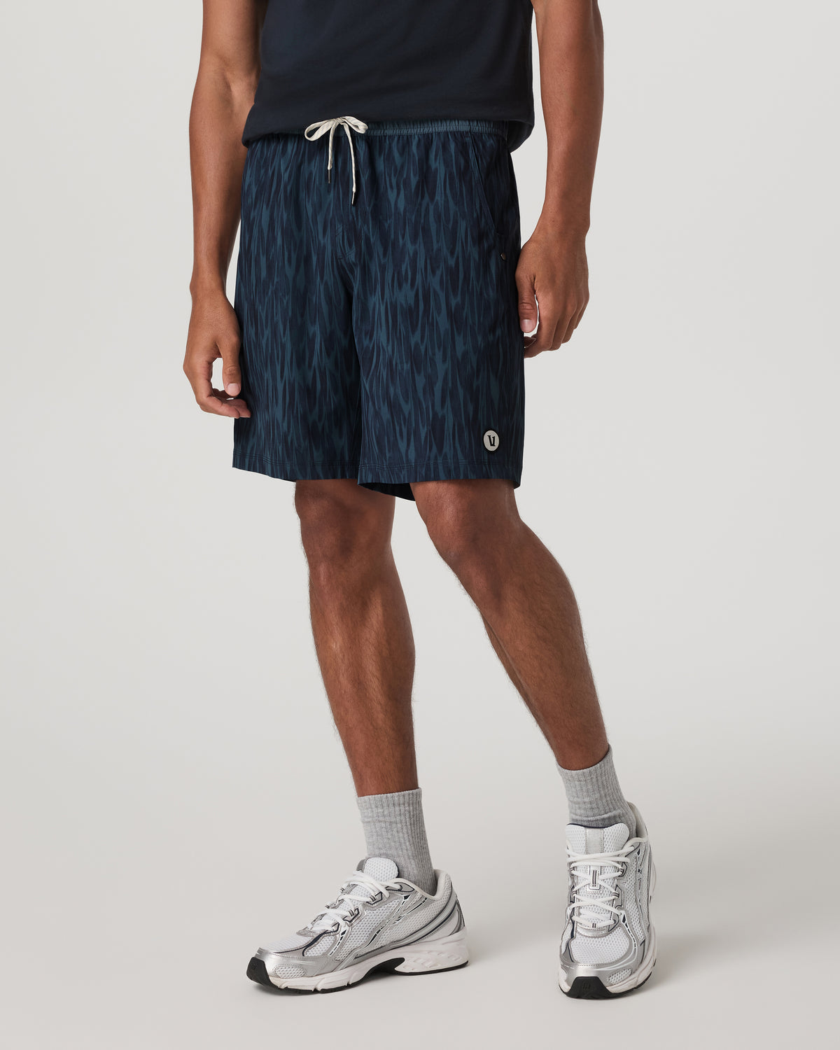 Kore Short Unlined 9" Men's Blue Sea Pampas Shorts - Vuori
