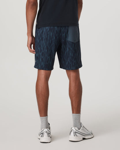 Kore Short Unlined 9" Men's Blue Sea Pampas Shorts - Vuori