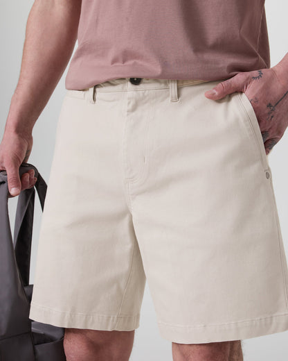 Fletcher Short Classic Fit 8" Oatmeal - Vuori