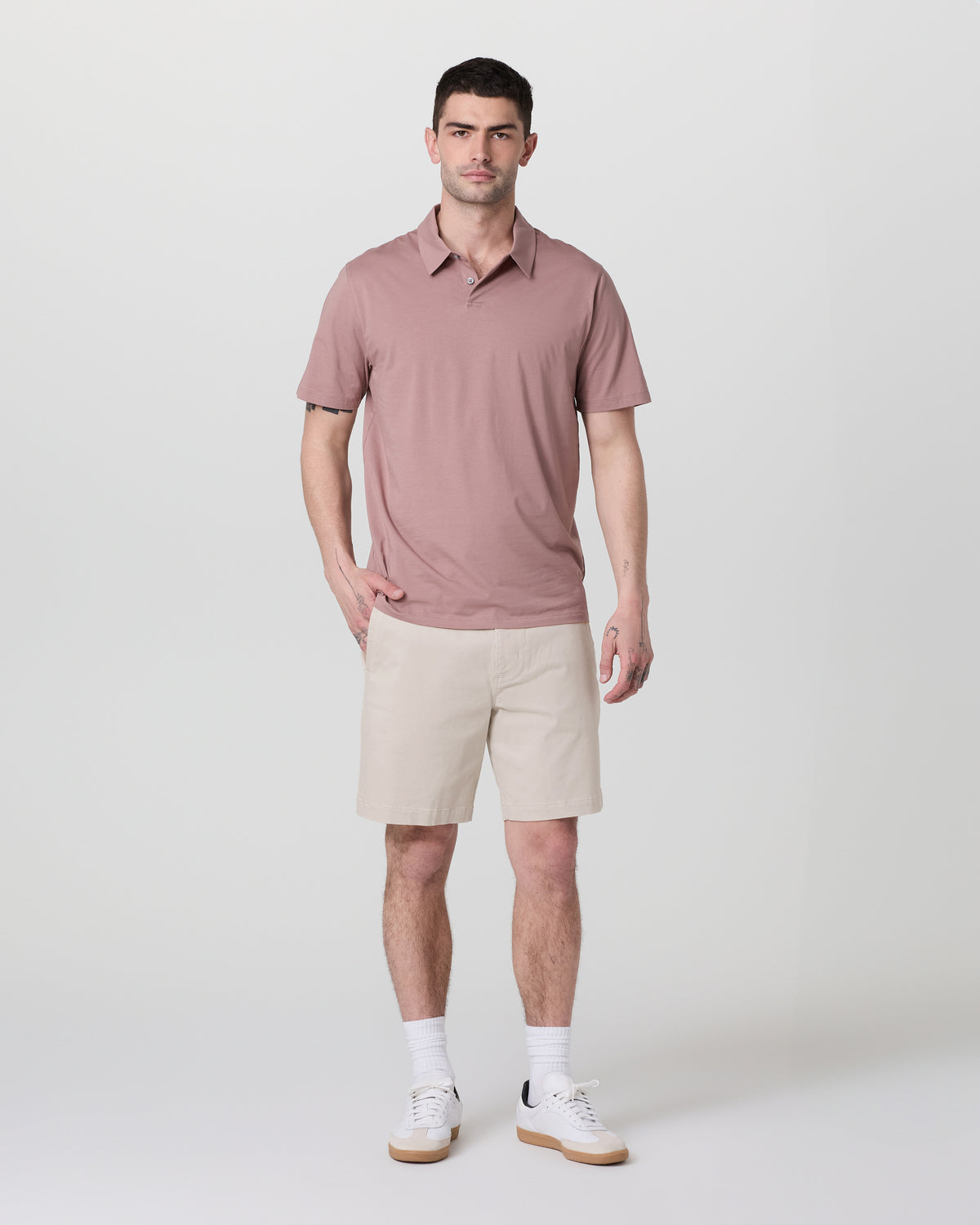 Fletcher Short Classic Fit 8" Oatmeal - Vuori
