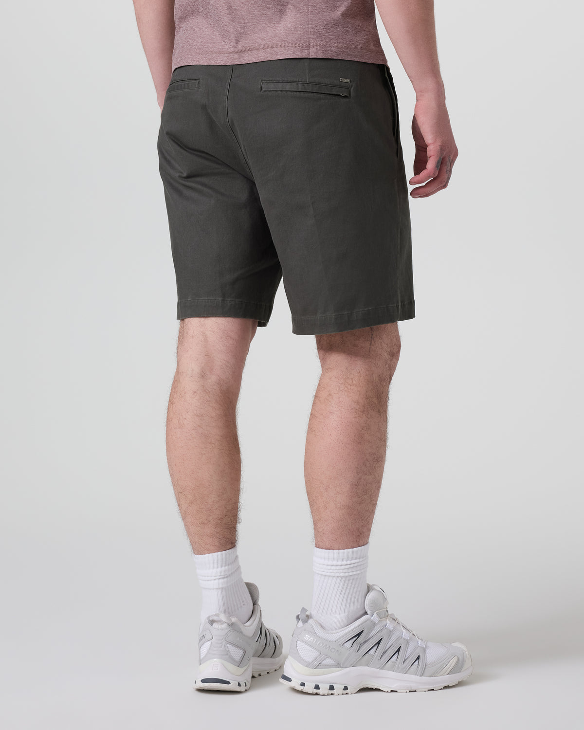 Fletcher Short Classic Fit 8" Dark Pewter - Vuori