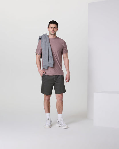 Fletcher Short Classic Fit 8" Dark Pewter - Vuori