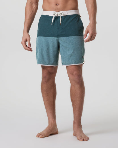 Cruise Boardshort Deep Sea Colorblock - Vuori