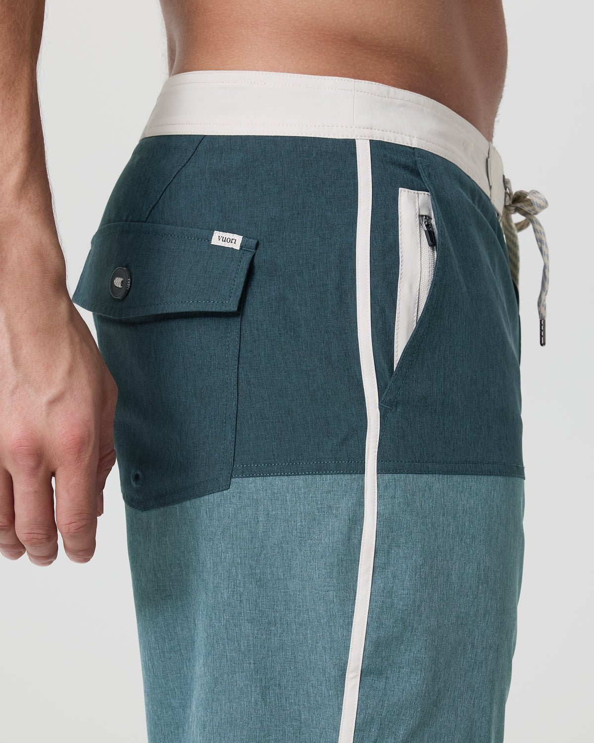 Cruise Boardshort Deep Sea Colorblock - Vuori