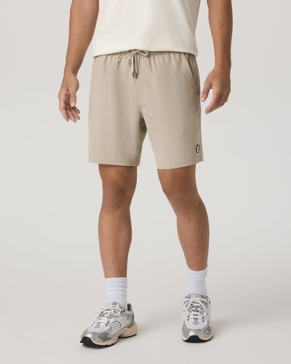 Kore Short Lined 7" Men's Toast Athletic Fit Shorts - Vuori