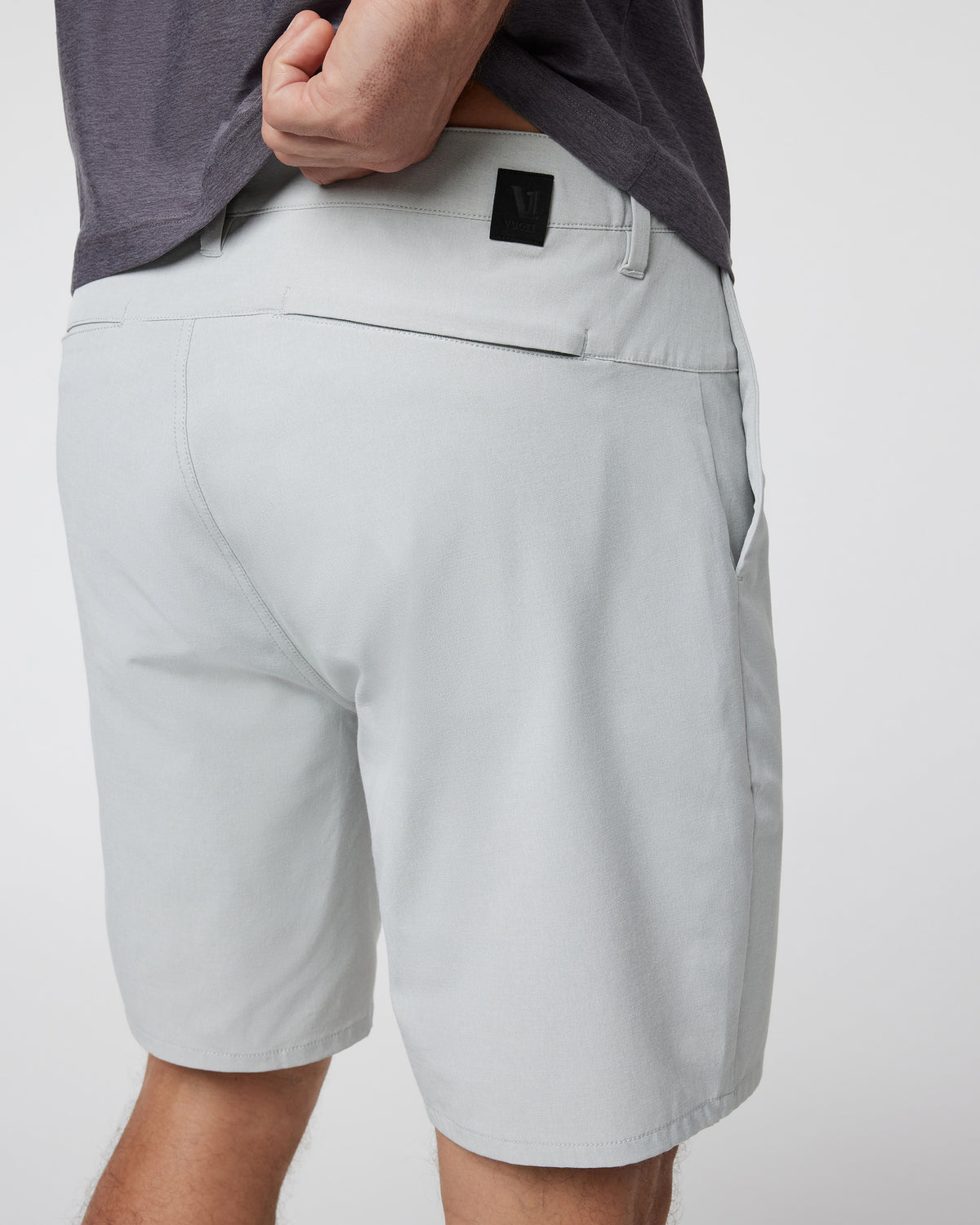 Aim Short Men's Sky Grey Tailored Shorts - Vuori