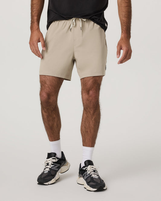 Kore Short Lined 5" Men's Toast Athletic Shorts - Vuori