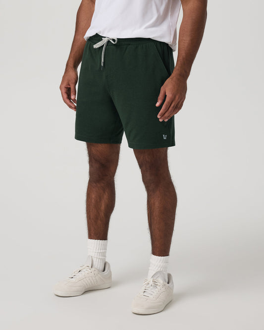 Ponto Performance Short 7" Men's Spruce Heather Shorts - Vuori