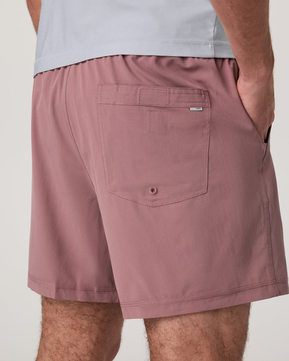 Kore Short Lined 5" Men's Summer Red Shorts - Vuori