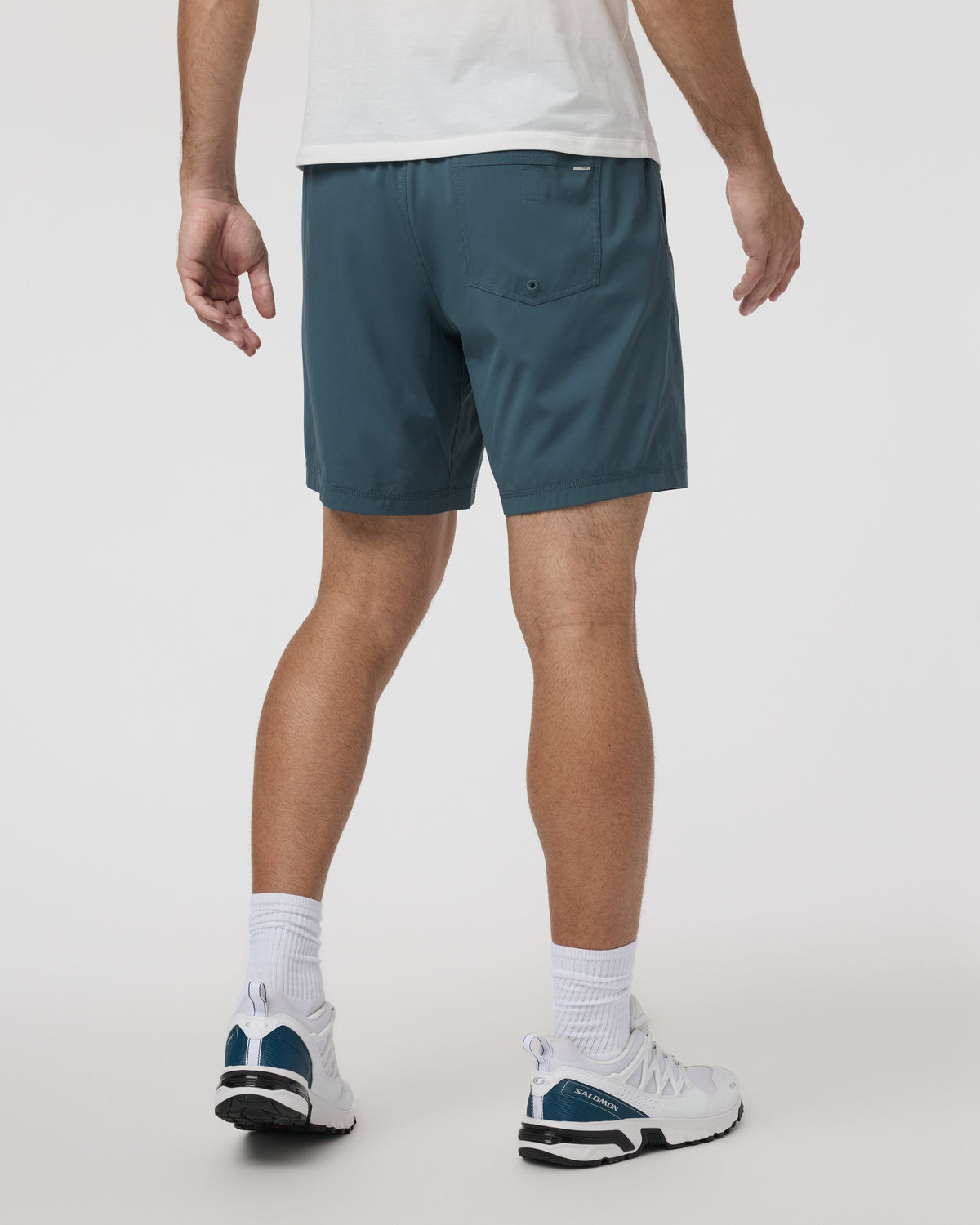 Kore Short Lined 7" Men's Light Deep Sea Athletic Shorts - Vuori