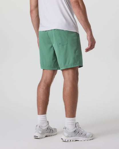 Kore Short Lined 7" Men's Hedge Green Athletic Shorts - Vuori
