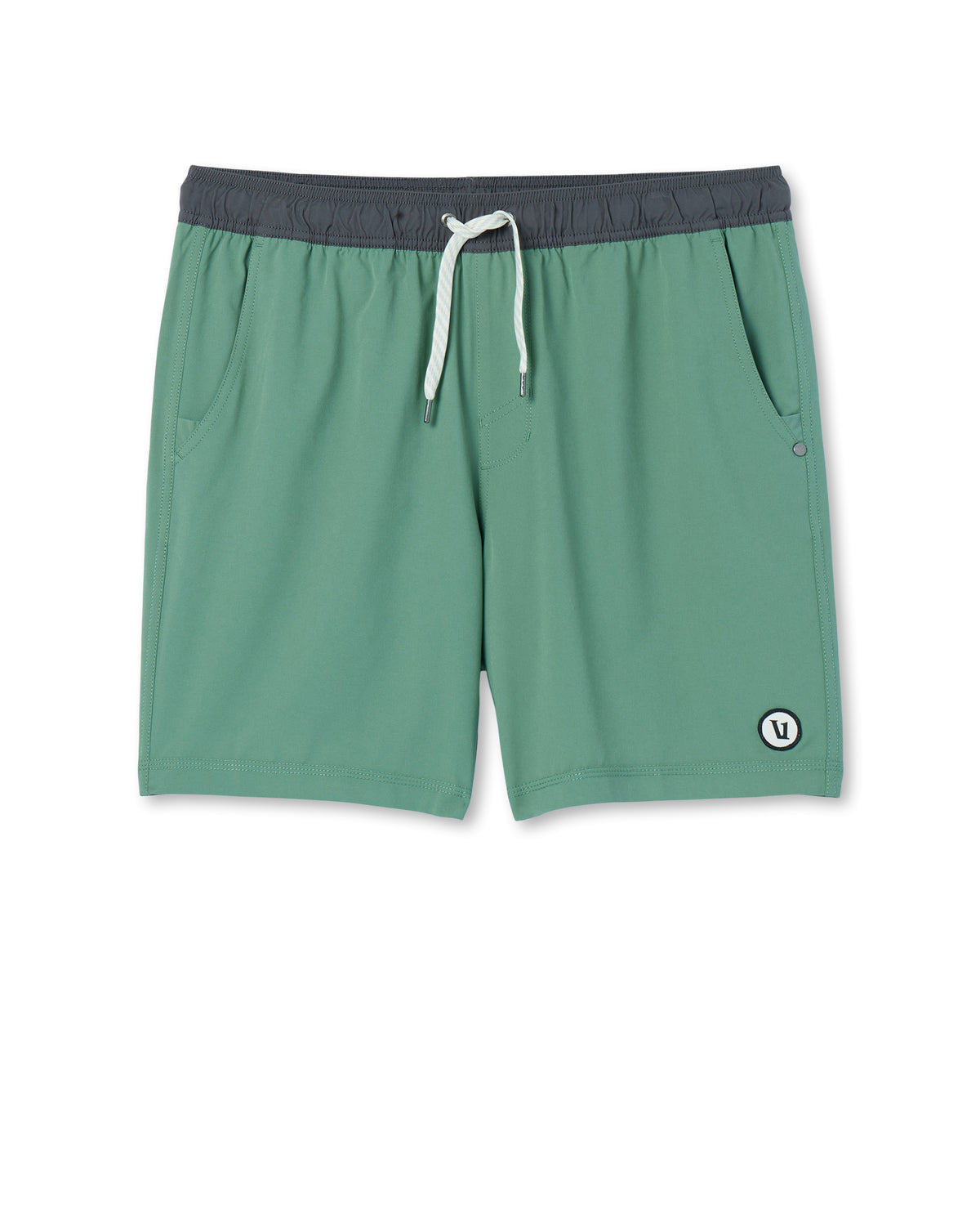 Kore Short Lined 7" Men's Hedge Green Athletic Shorts - Vuori