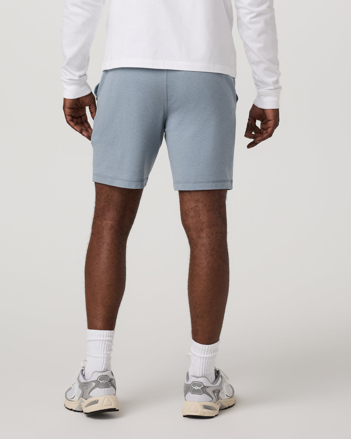 Ponto Performance Short 7" Men's Flint Heather Shorts - Vuori