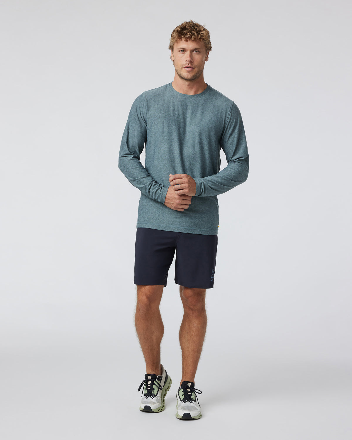 Domain Performance Short Men's Black Workout Shorts - Vuori