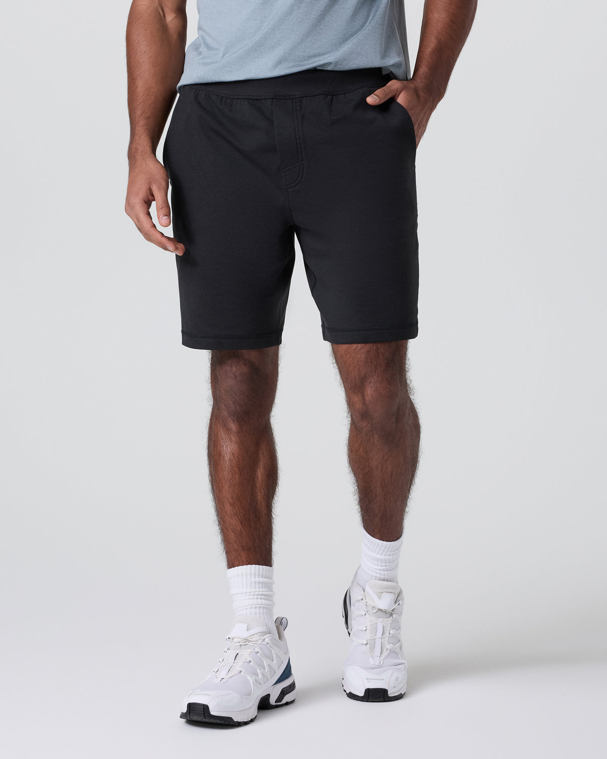 Coronado Short 8" Black Heather - Vuori