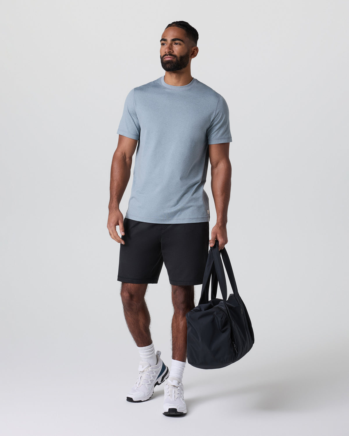 Coronado Short 8" Black Heather - Vuori