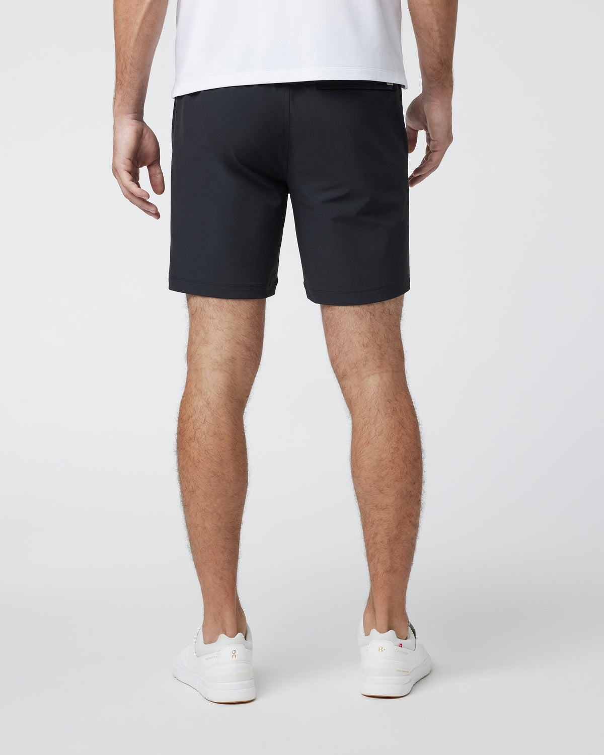 Crosscourt Short Men's Black Tennis Shorts - Vuori