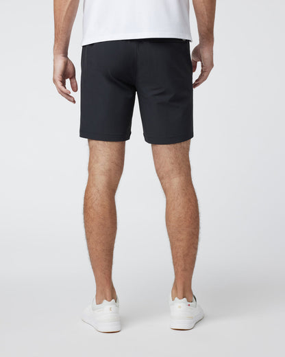 Crosscourt Short Men's Black Tennis Shorts - Vuori