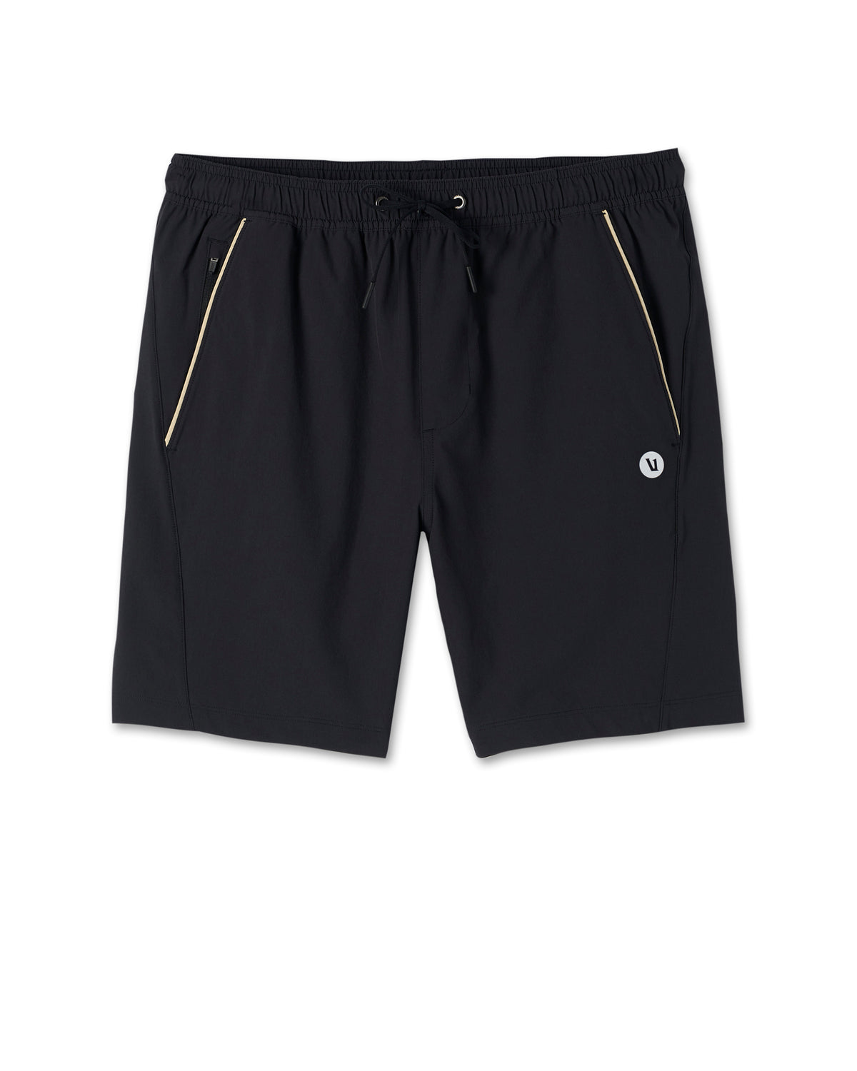 Crosscourt Short Men's Black Tennis Shorts - Vuori