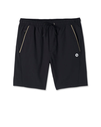 Crosscourt Short Men's Black Tennis Shorts - Vuori