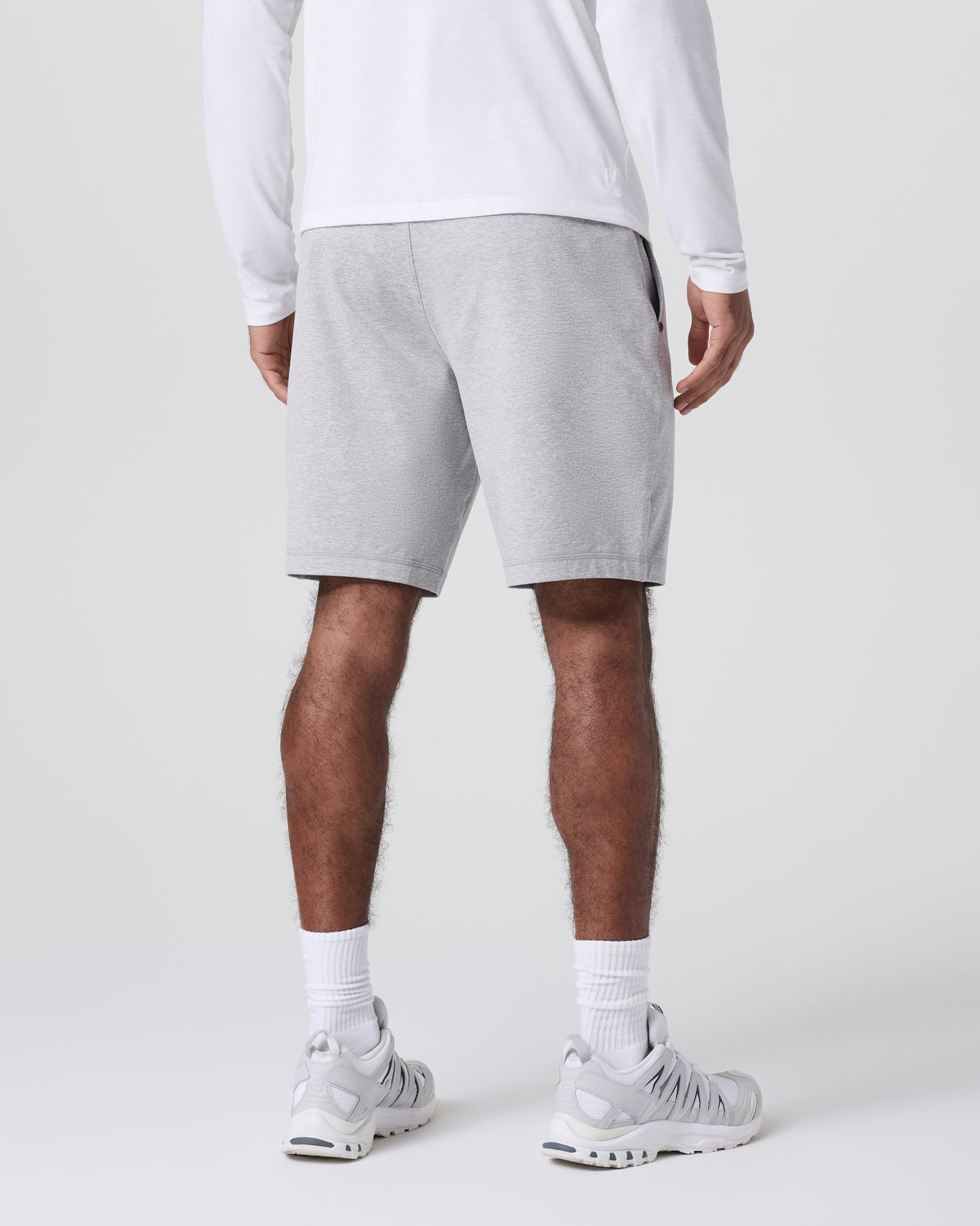 Coronado Short 8" Light Heather Grey - Vuori