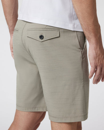 Pebble Short Men's Lightweight Gravel Tan Golf Shorts - Vuori