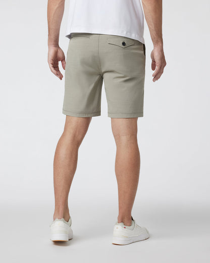 Pebble Short Men's Lightweight Gravel Tan Golf Shorts - Vuori