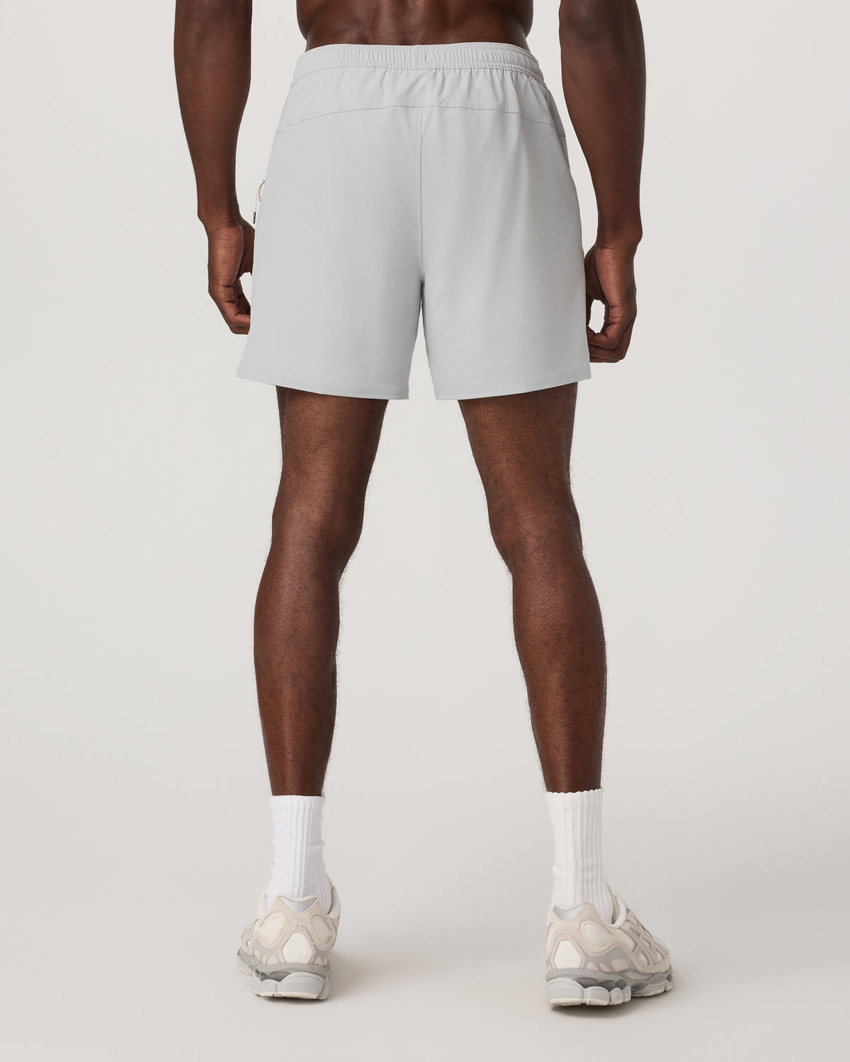 Maverick Volley Short Lined Men's Sky Grey Swim Shorts - Vuori