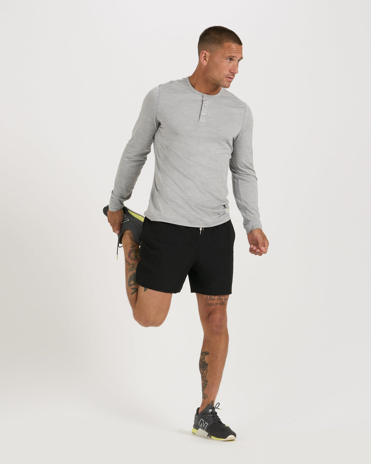 Banks Short 5" Men's Black 5 Inch Shorts - Vuori