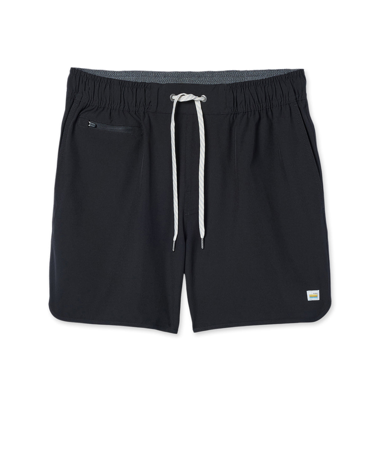 Banks Short 5" Men's Black 5 Inch Shorts - Vuori