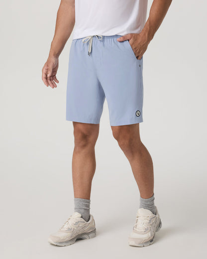 Kore Short Lined 9" Men's Blue Dusk Athletic Fit Shorts - Vuori