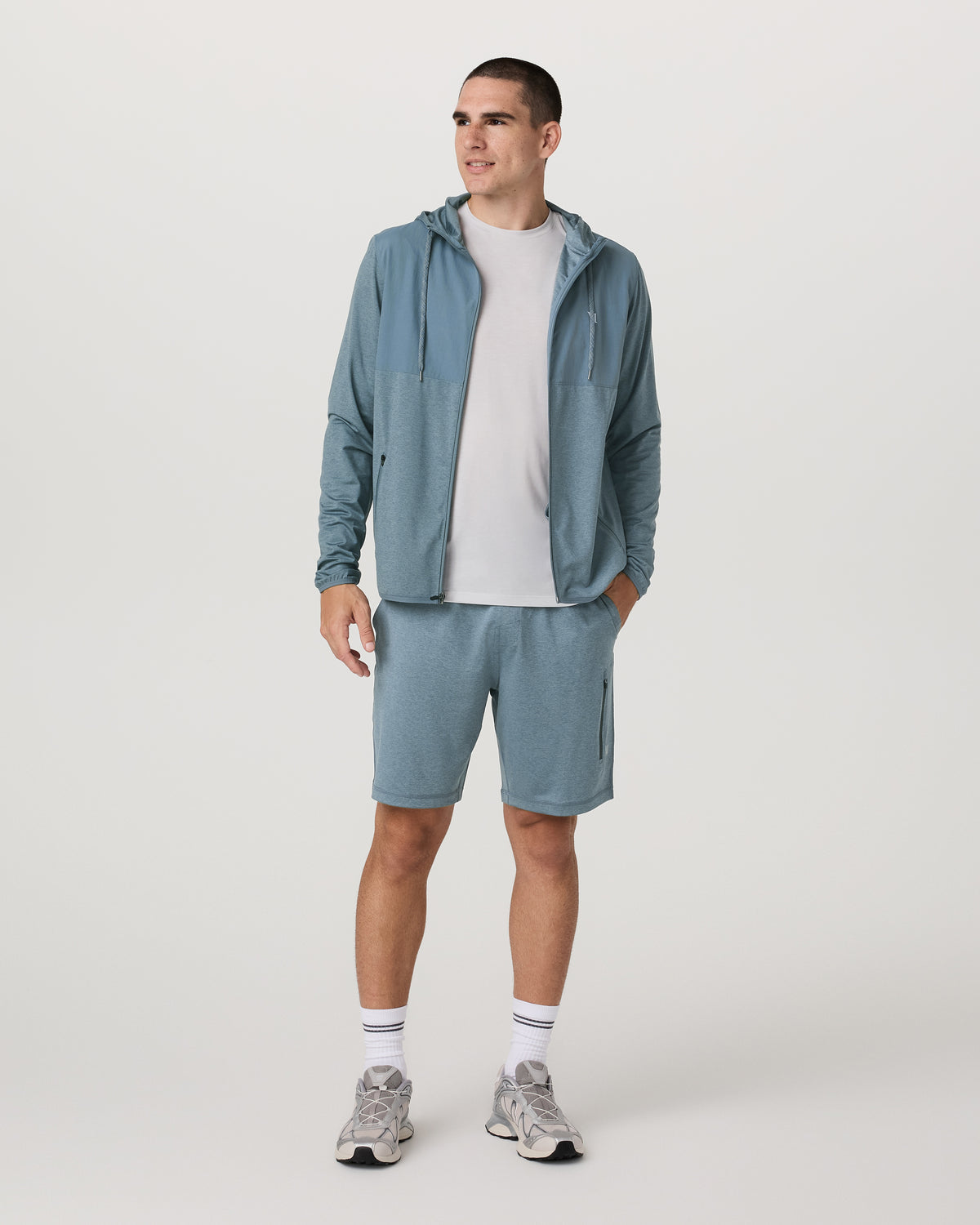 Sunday Performance Short 8" Men's Smoke Blue Shorts - Vuori