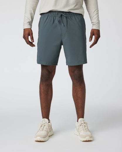 Train Tech Short Men's Smoked Beryl Training Shorts - Vuori