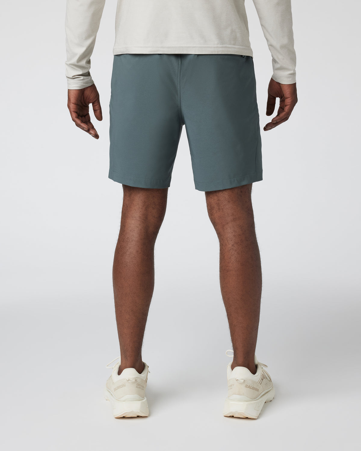 Train Tech Short Men's Smoked Beryl Training Shorts - Vuori